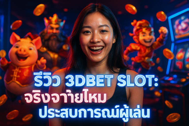 รีวิว 3DBET SLOT จริงจ่ายไหม ประสบการณ์ผู้เล่น