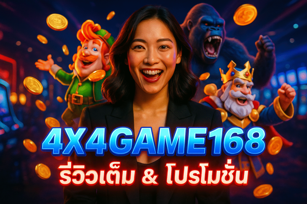 4X4GAME168 รีวิวเต็ม & โปรโมชั่น