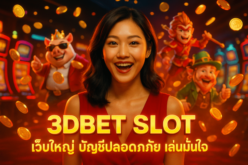 3DBET SLOT เว็บใหญ่ บัญชีปลอดภัย เล่นมั่นใจ
